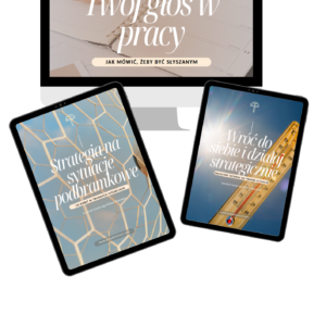 Twój głos w pracy - jak mówić, żeby być słyszanym (Workbook PDF) + bonusy