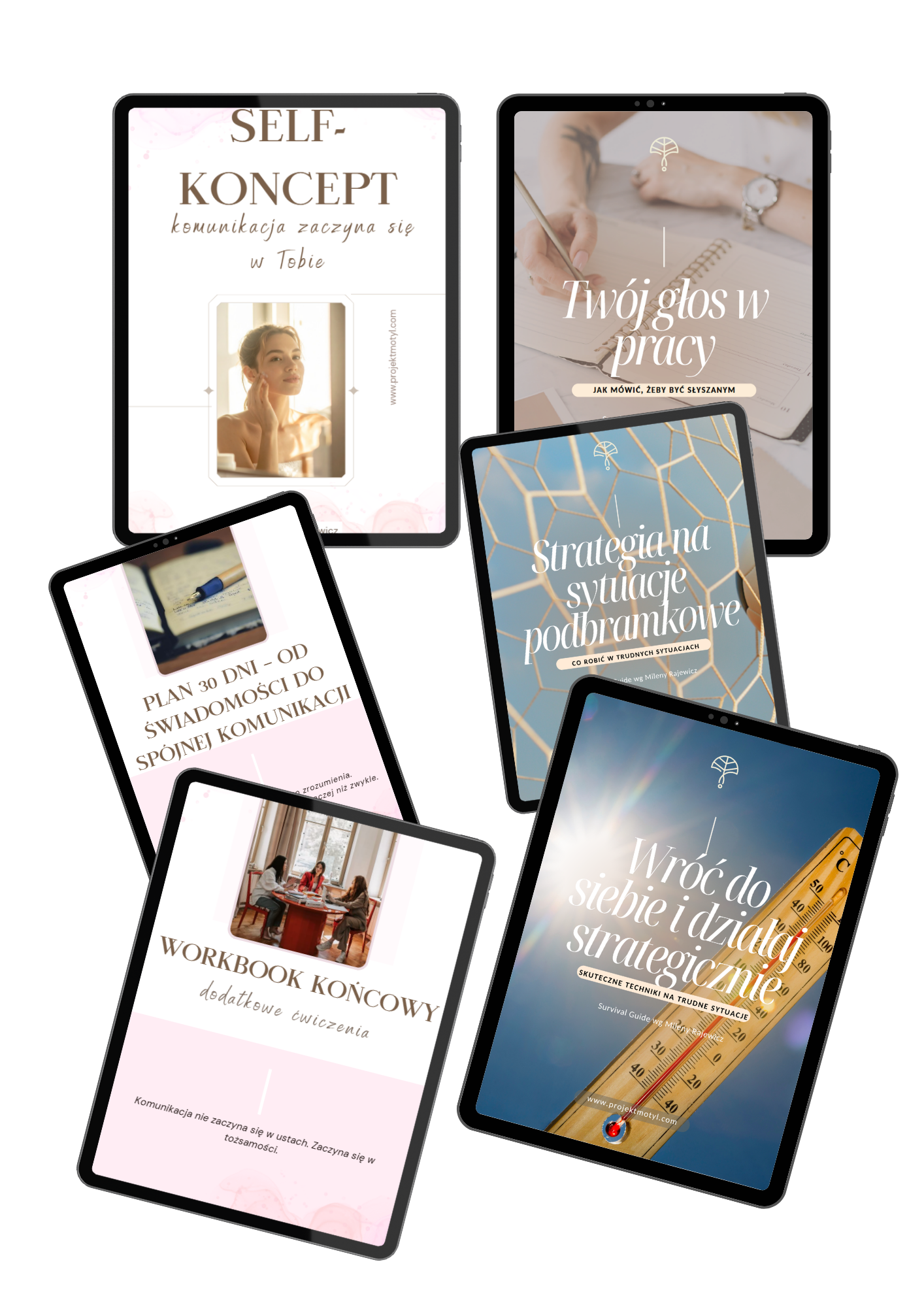 Pakiet: Self-Koncept - komunikacja zaczyna się w Tobie + Twój głos w pracy - jak mówić, żeby być słyszanym Workbook